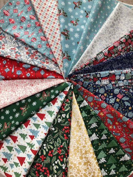 The New Liberty 'A Festive Collection' Christmas fabrics...