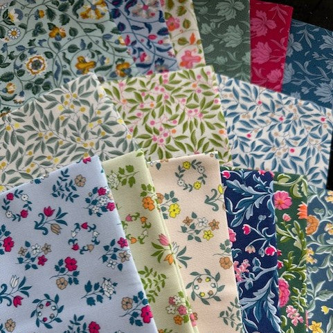 Liberty Lasenby Cotton - Craft Garden 15 x Fat Quarter Pack