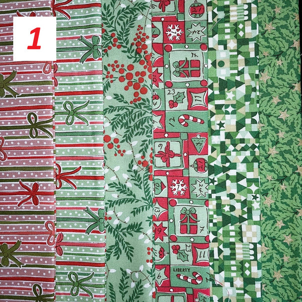 Liberty Lasenby Quilting Cotton - Festive Magic - 4 and 6 Piece Packs