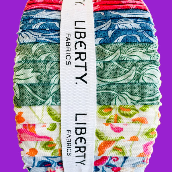 Liberty Lasenby Cotton - Craft Garden - Jelly Roll
