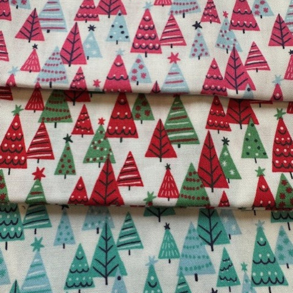 Liberty Lasenby Cotton - Christmas Forest - 3 x Fat Quarter Pack