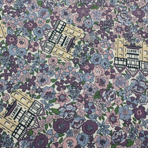 Liberty Lasenby Cotton - Liberty Flower Shop - Liberty in Bloom 414B