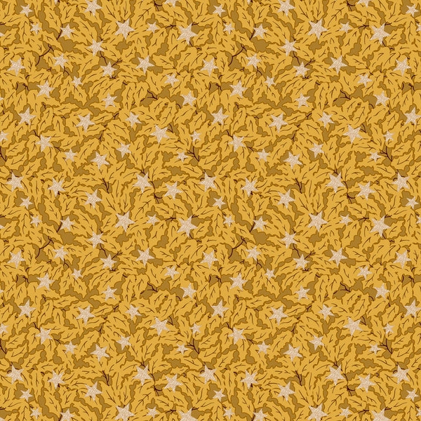Liberty Lasenby Cotton - Festive Magic - Holly Sparkle 520B