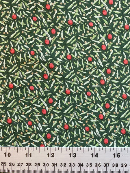 Liberty Tana Lawn® - LTL036374311A- Joyous Juniper - Festive 25