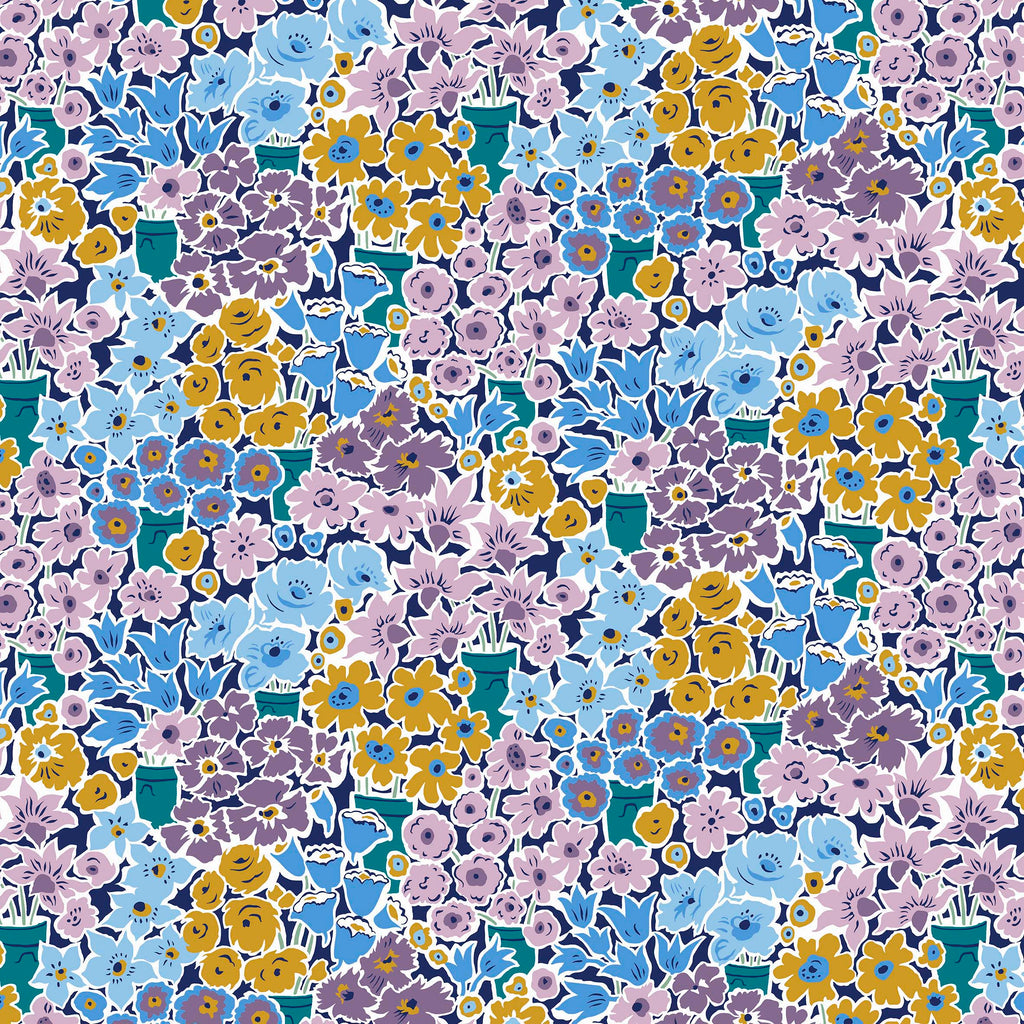 Liberty Lasenby Cotton - Tudor Celebration - Rossellie Blooms 444A