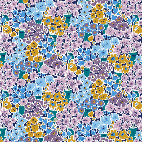 Liberty Lasenby Cotton - Tudor Celebration - Rossellie Blooms 444A