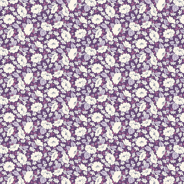 Liberty Lasenby Cotton - Tudor Celebration - Mayflower Meadow 445A