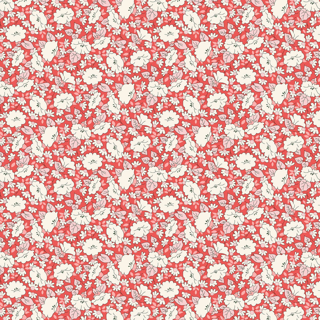 Liberty Lasenby Cotton - Tudor Celebration - Mayflower Meadow 445B