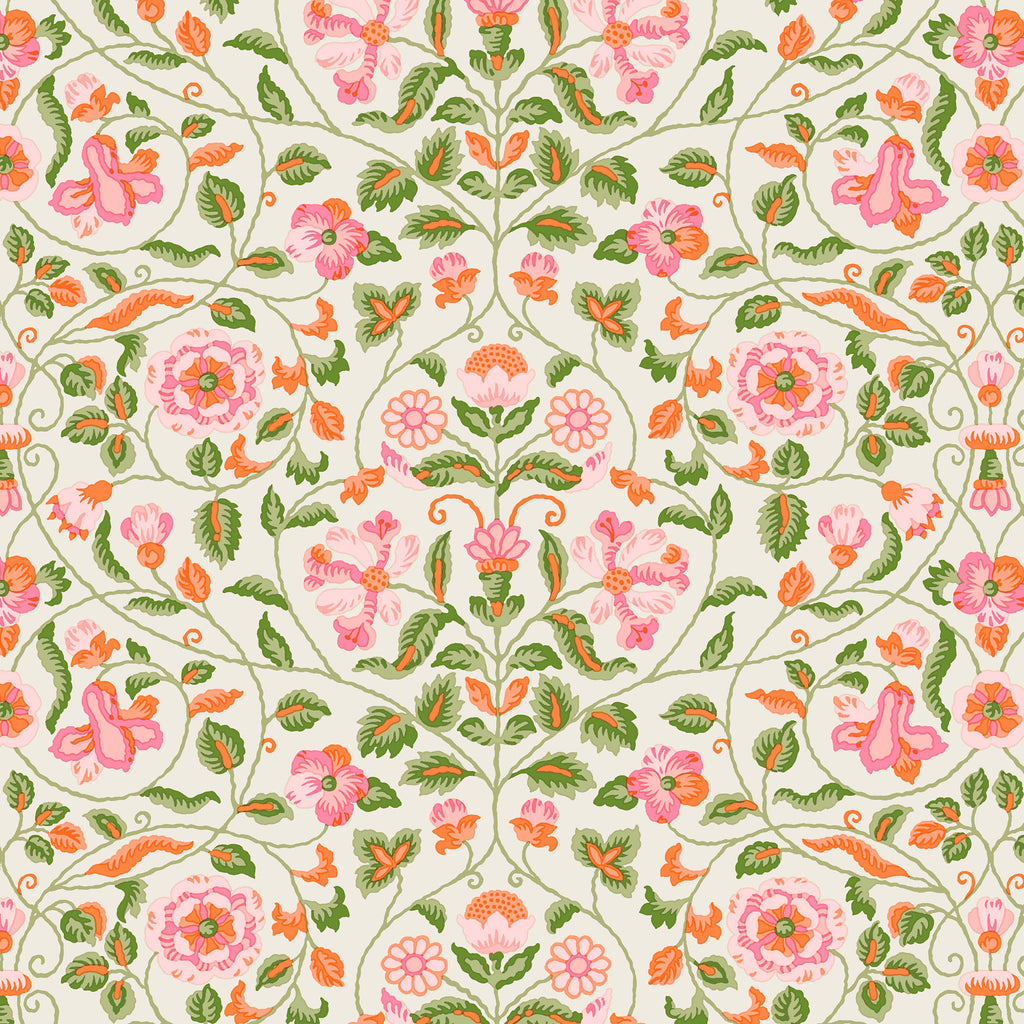 Liberty Lasenby Cotton - Craft Garden - Tapestry Trail 01667457A