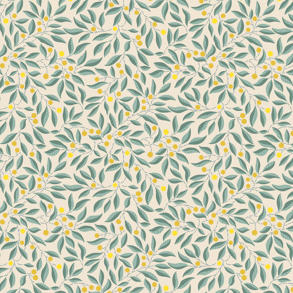 Liberty Lasenby Cotton - Craft Garden - Willow Stitch 01667455C