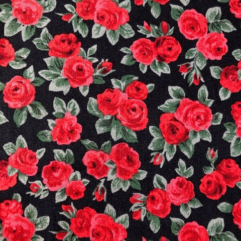 Liberty - Winter Flower Show - Ascot Rose (Fat Quarters)