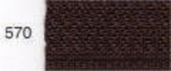 YKK Dress & Skirt Zip 56cm - 570 - Brown