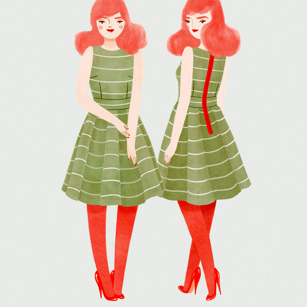 Gather Patterns - The Mortmain Dress BACK IN STOCK