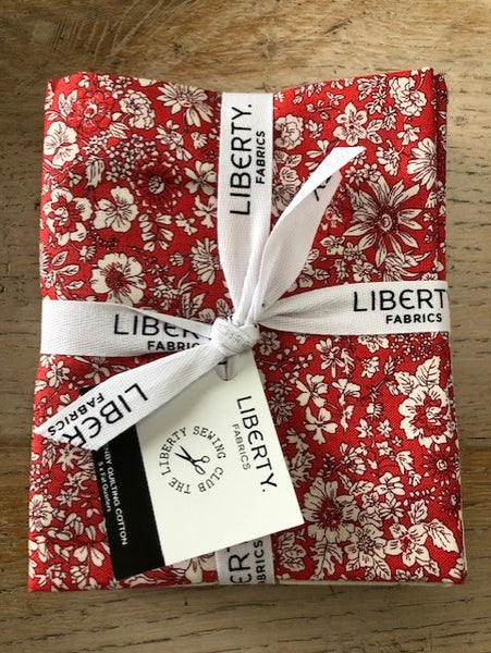 Liberty Lasenby Cotton - MidSummer Flower Show - 5 x Fat Quarter Pack (Pinks)