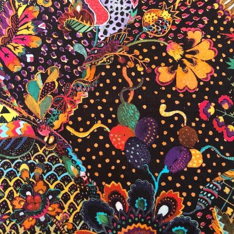 Liberty Rossmore Cord Fabric - LRC03540000B - Grand Bazaar (orange)