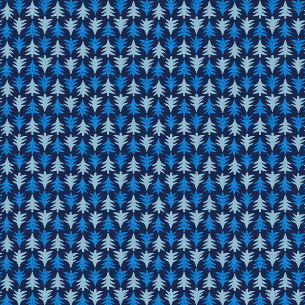 Liberty 'Merry & Bright' Festive Firs (Fat Quarters)