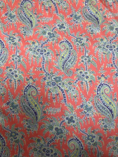 Liberty Belgravia Satin Silk - Paisley Palm