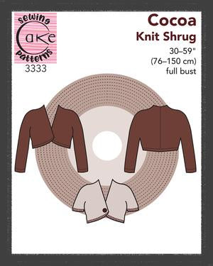 Cake 3333 - Cocoa Knit Shrug