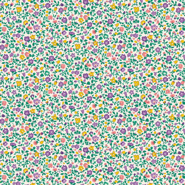 Liberty Lasenby Cotton - Everlasting Posy Haze 511A