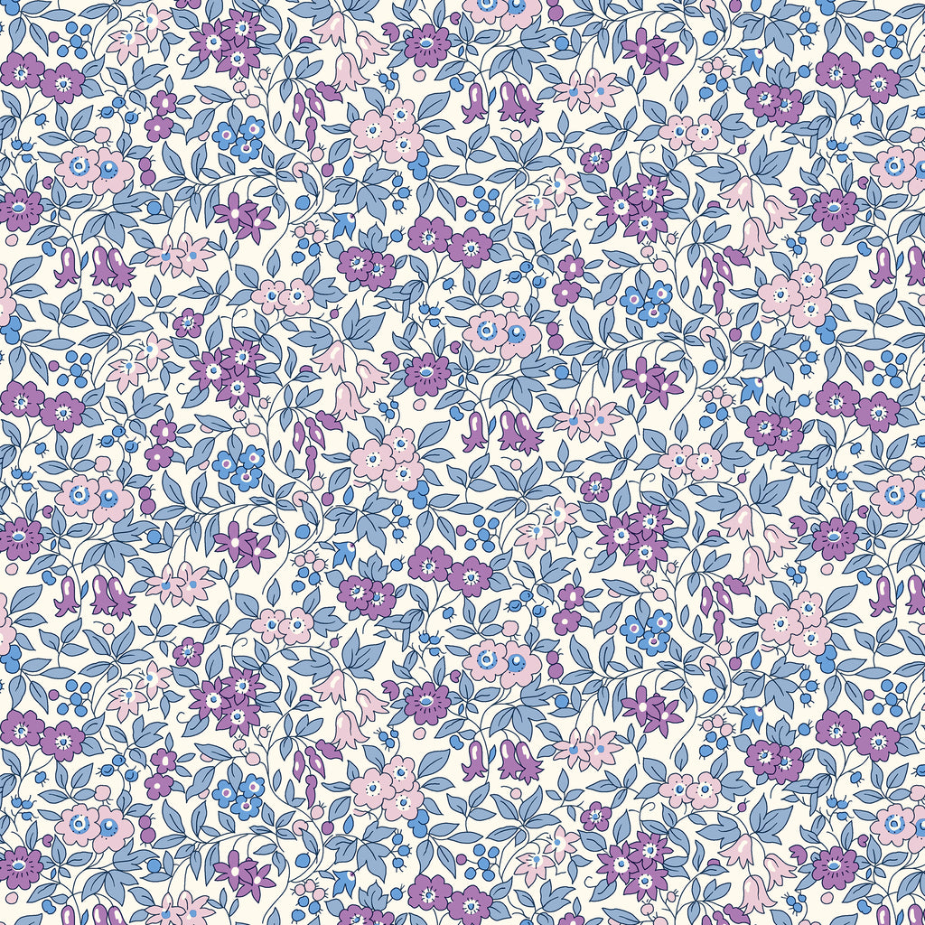 Liberty Lasenby Cotton - Everlasting Forget Me Not Blossom 512A