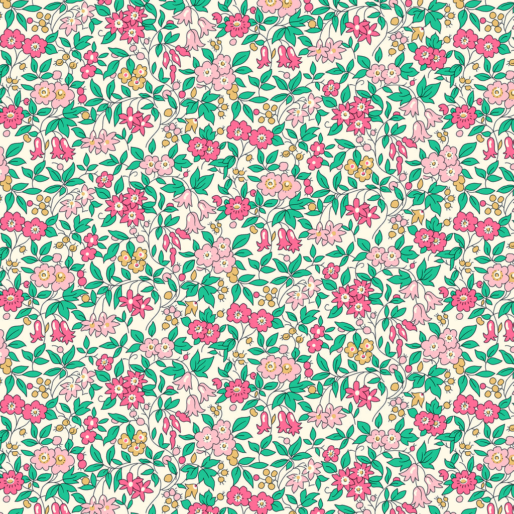 Liberty Lasenby Cotton - Everlasting Forget Me Not Blossom 512B