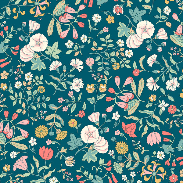 Liberty Lasenby Cotton - Everlasting Wildflower Field 518A