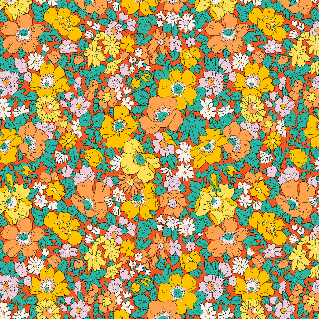 Liberty Lasenby Cotton - Everlasting Cosmos Song 519B