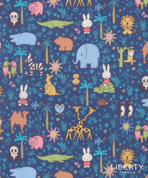 Liberty Tana Lawn® - Zoology E (Miffy Collection)