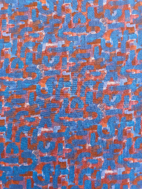 Liberty Tana Lawn® - Abstract Blue/Red