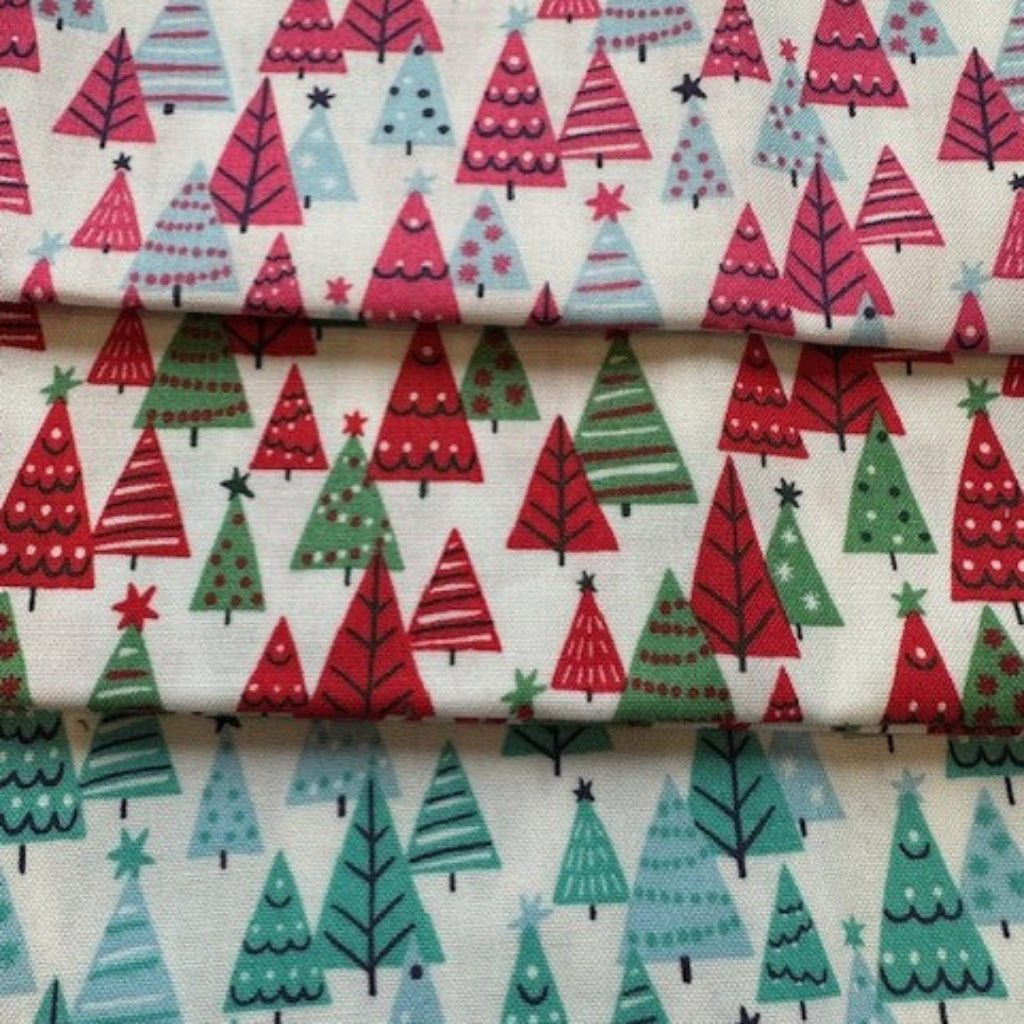 Liberty Lasenby Cotton - Christmas Forest - 3 x Fat Quarter Pack