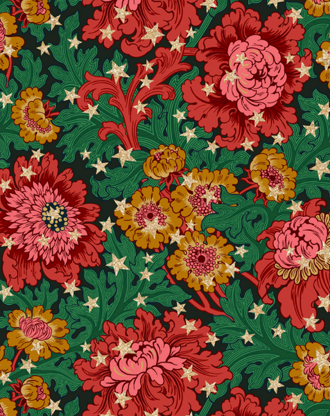 Liberty Tana Lawn® - December Day Star 0363MT75445A
