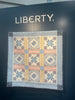 Liberty Lasenby Cotton - Denim Florals  - Lily Trail 406C