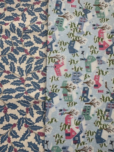 Liberty Lasenby Cotton - Liberty Festive Greetings - 2xFQ pack