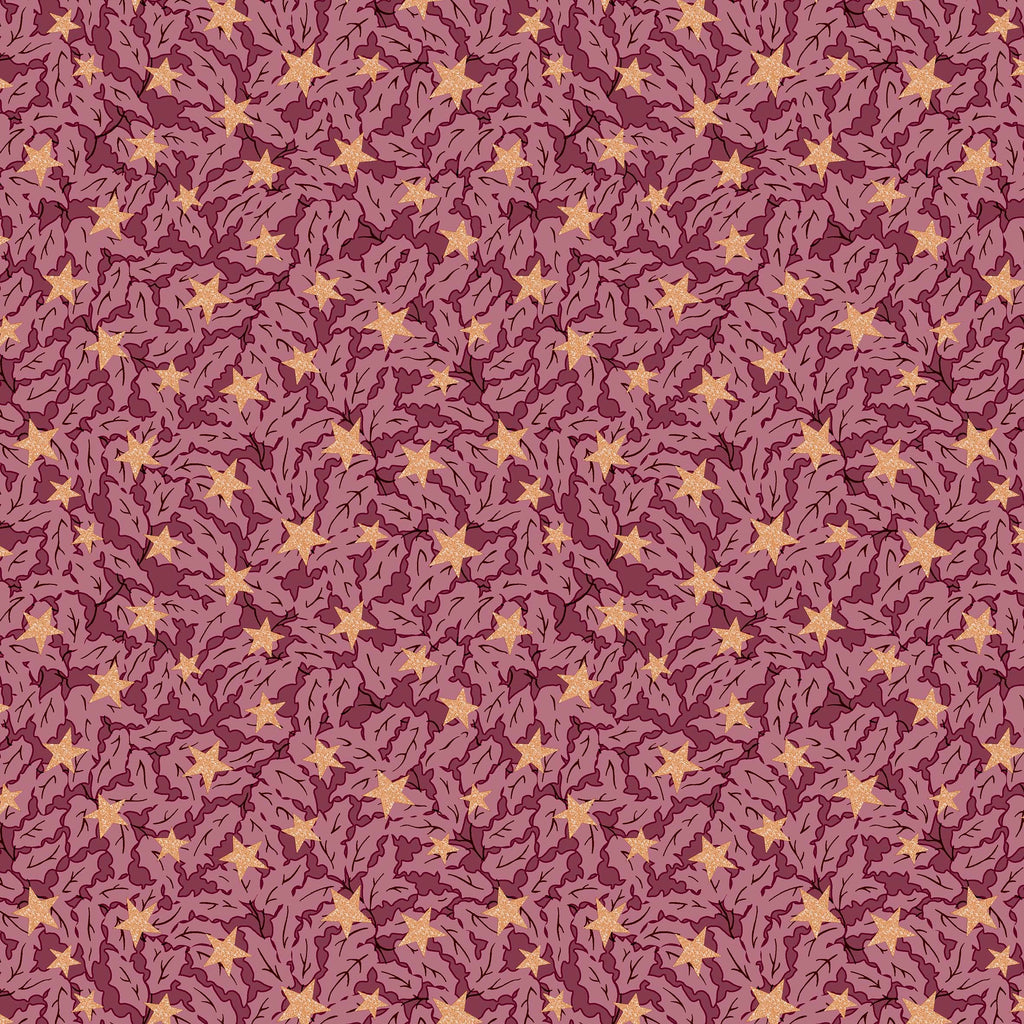 Liberty Lasenby Cotton - Festive Magic - Holly Sparkle 520A