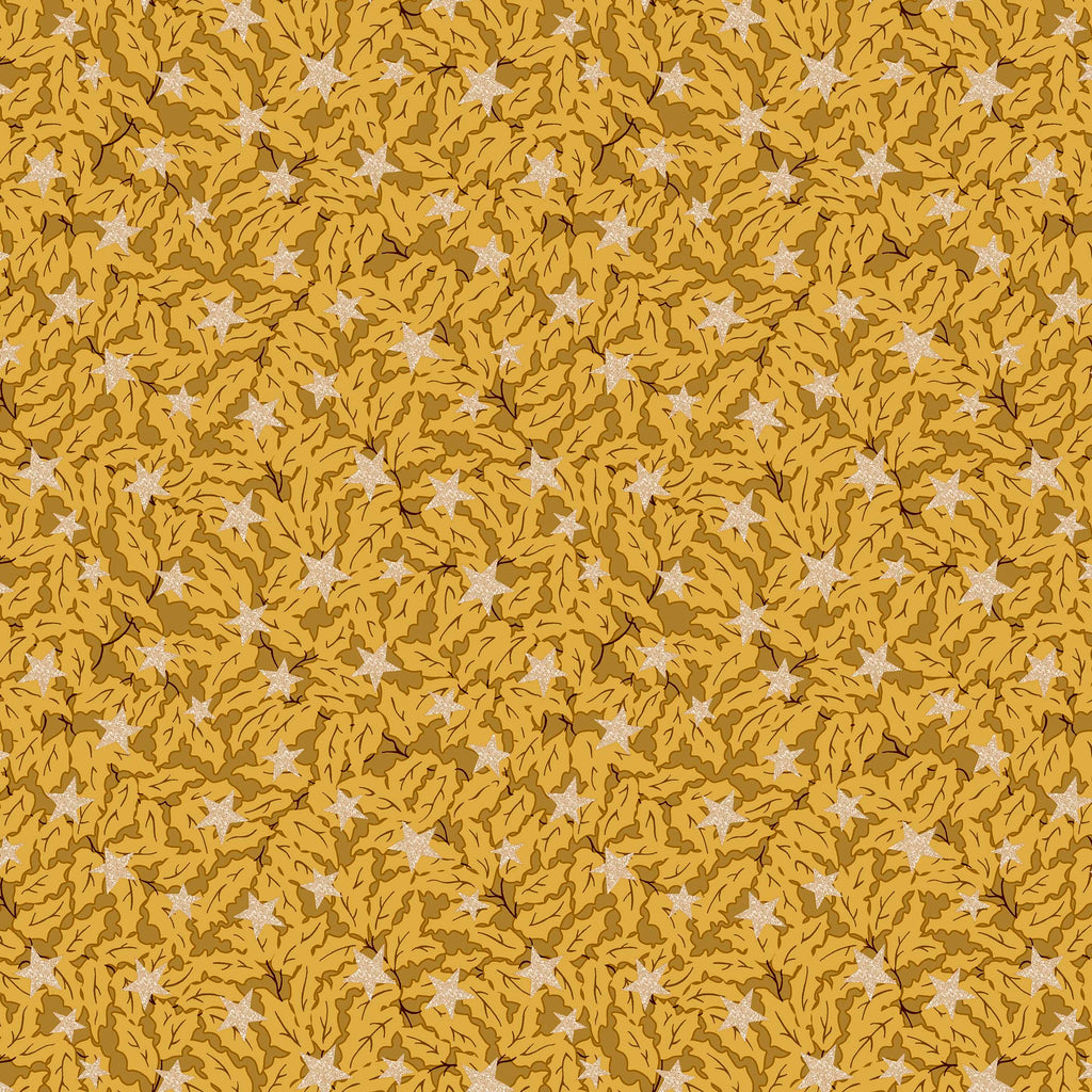 Liberty Lasenby Cotton - Festive Magic - Holly Sparkle 520B
