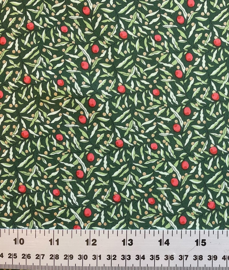 Liberty Tana Lawn® - LTL036374311A- Joyous Juniper - Festive 25