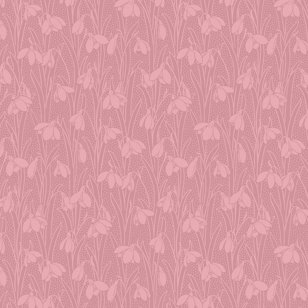 Liberty Lasenby Cotton - Snowdrop Spot - Blush Pink 01666871A
