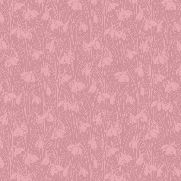 Liberty Lasenby Cotton - Snowdrop Spot - Blush Pink 01666871A