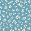 Liberty Lasenby Cotton - Denim Florals  - Tumbling Blooms 403B