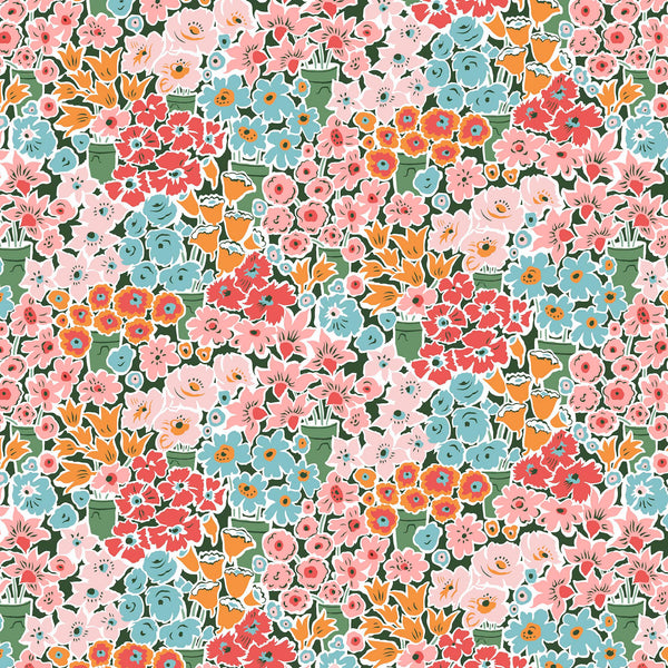Liberty Lasenby Cotton - Tudor Celebration - Rossellie Blooms 444B