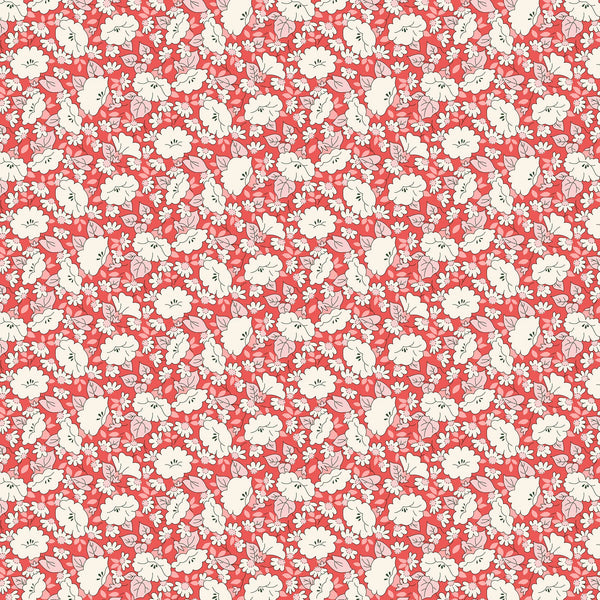 Liberty Lasenby Cotton - Tudor Celebration - Mayflower Meadow 445B