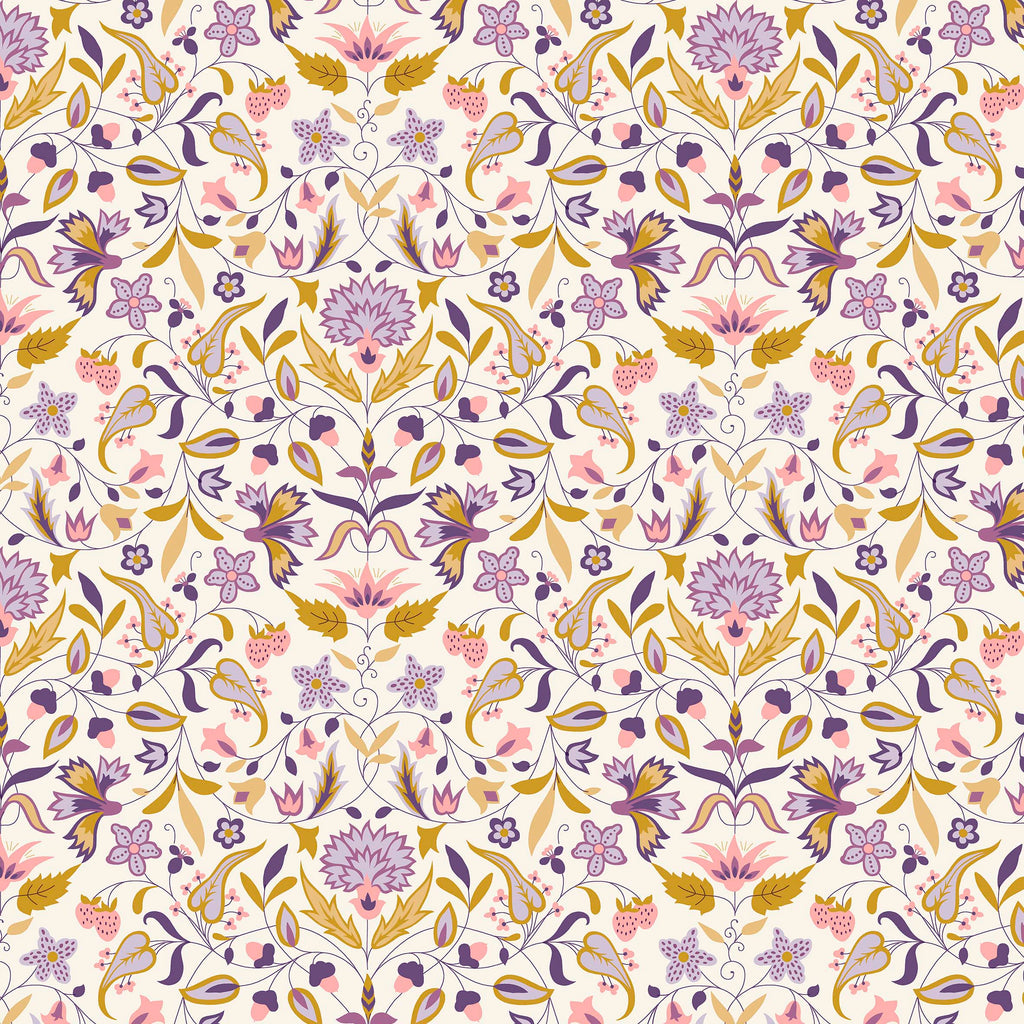 Liberty Lasenby Cotton - Tudor Celebration - Quilt Nouveau 446C