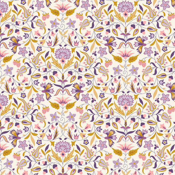 Liberty Lasenby Cotton - Tudor Celebration - Quilt Nouveau 446C