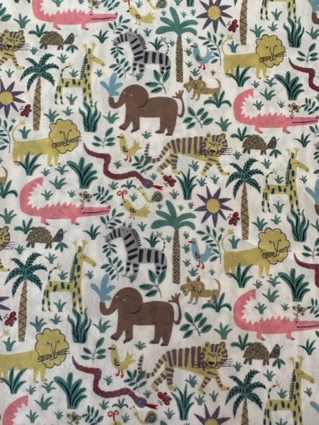 Liberty Tana Lawn - LTL03636440D- Louie's Jungle AW23