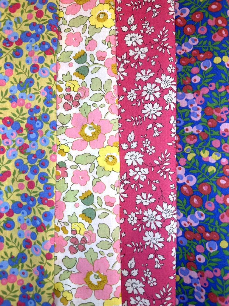Liberty Organic Tana Lawn® - 4 piece pack (pinks)