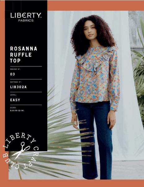 Liberty Rosanna Ruffle Top