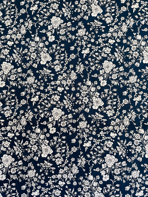 Liberty Tana Lawn® - Summer Blooms Navy