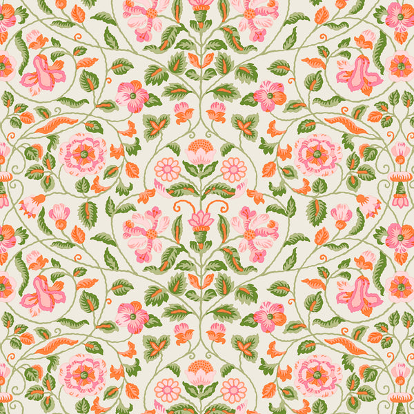Liberty Lasenby Cotton - Craft Garden - Tapestry Trail 01667457A