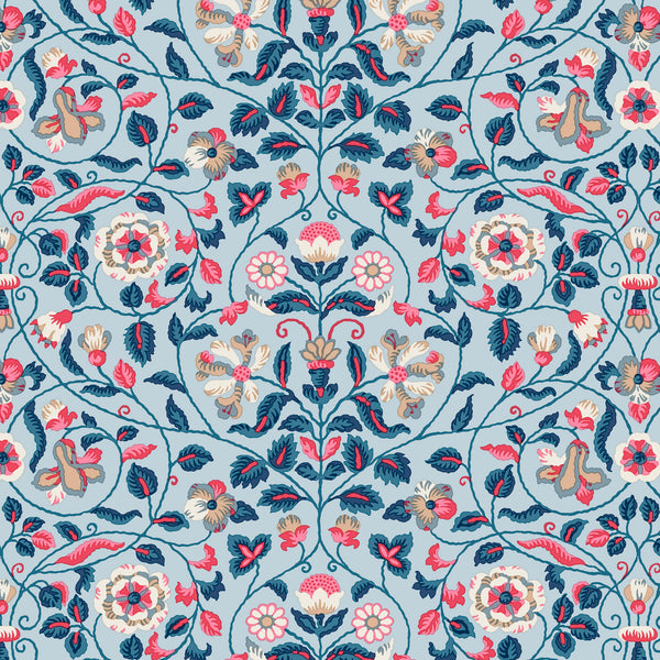 Liberty Lasenby Cotton - Craft Garden - Tapestry Trail 01667457B