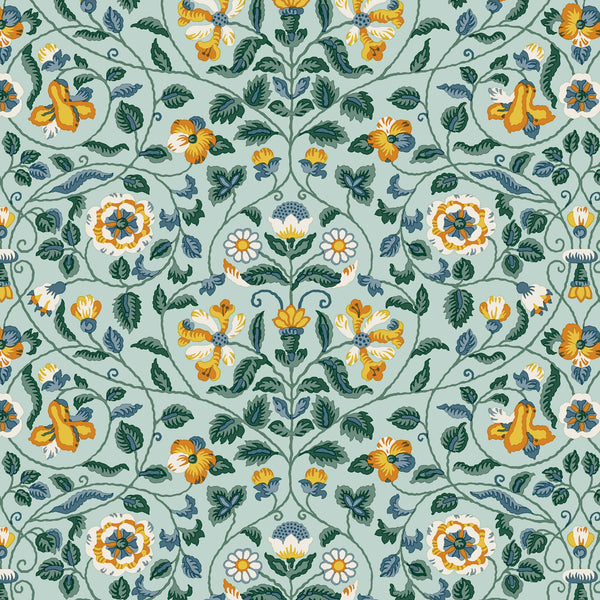 Liberty Lasenby Cotton - Craft Garden - Tapestry Trail 01667457C
